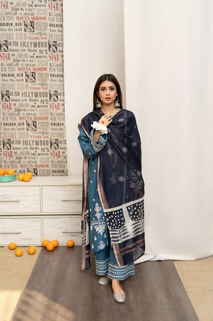 Unstitched 3PC Lawn