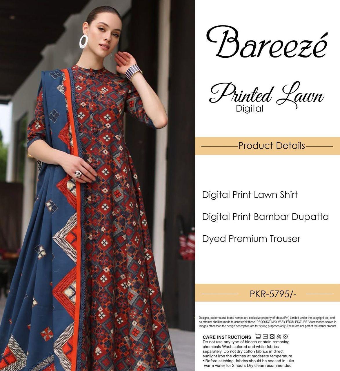 Bareeze Lawn Collection