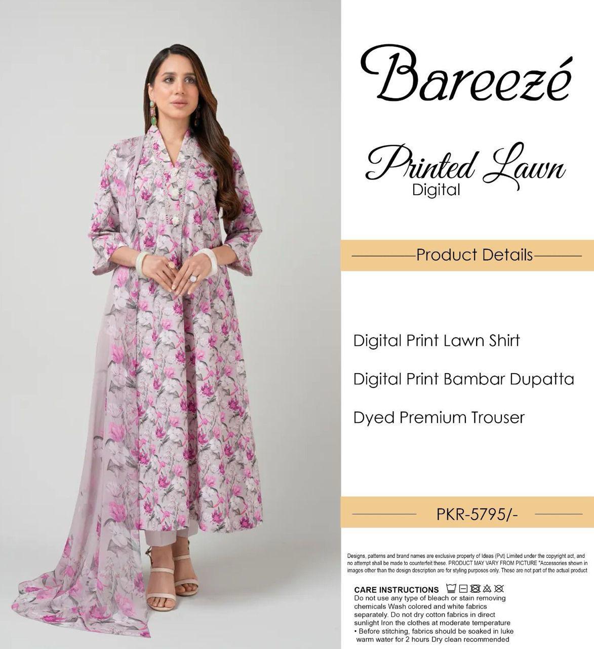 Bareeze Lawn Collection