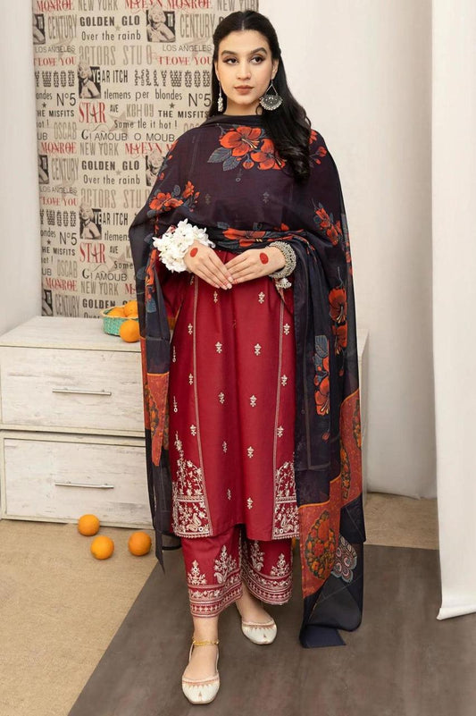 Unstitched 3PC Lawn